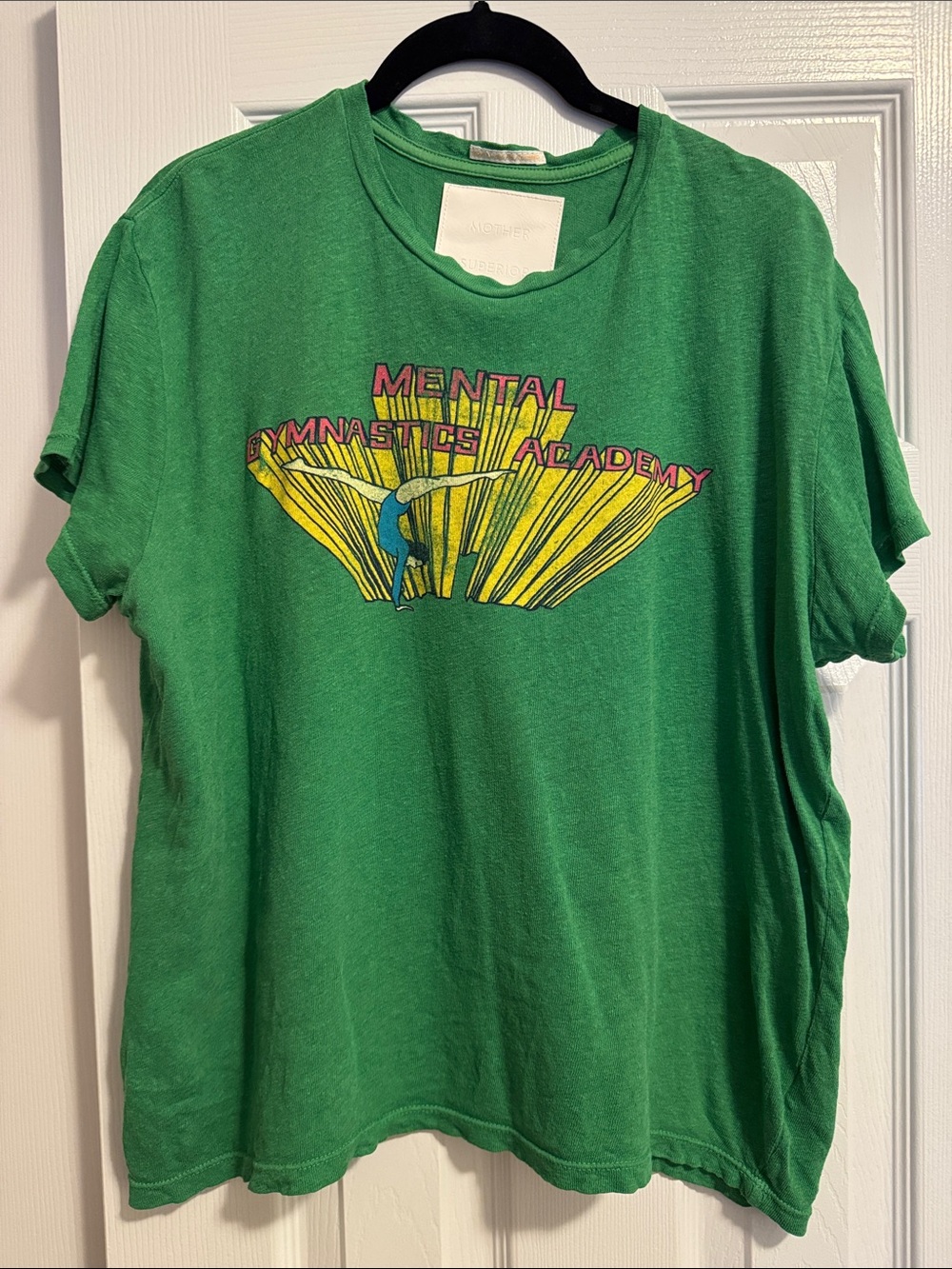 MOTHER The Sinful Tee ‘Mental Gymnastics Academy’ - Size L